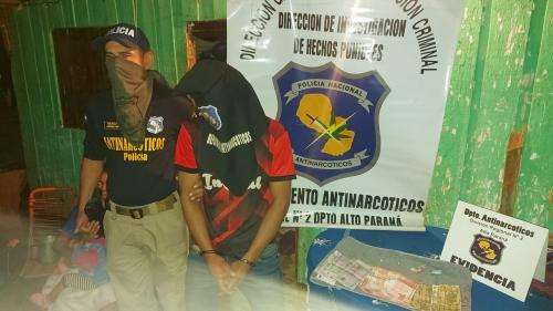 Alto Paraná: Tres allanamientos y un detenido por microtráfico